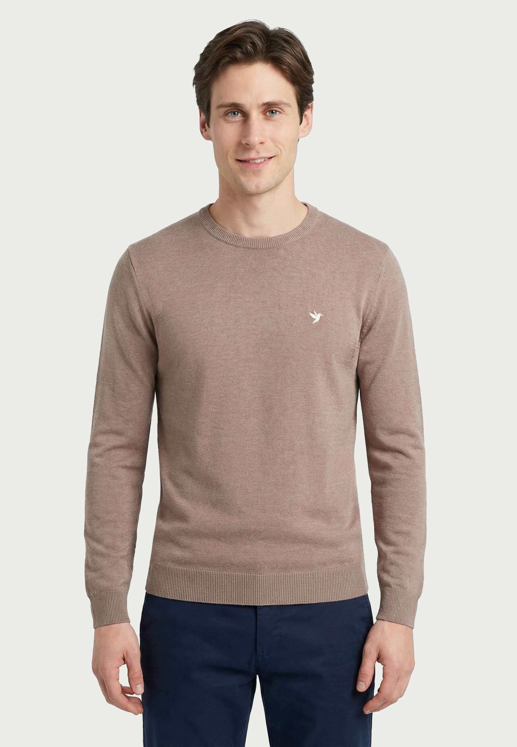 Crew Neck Long Sleeve Pullover