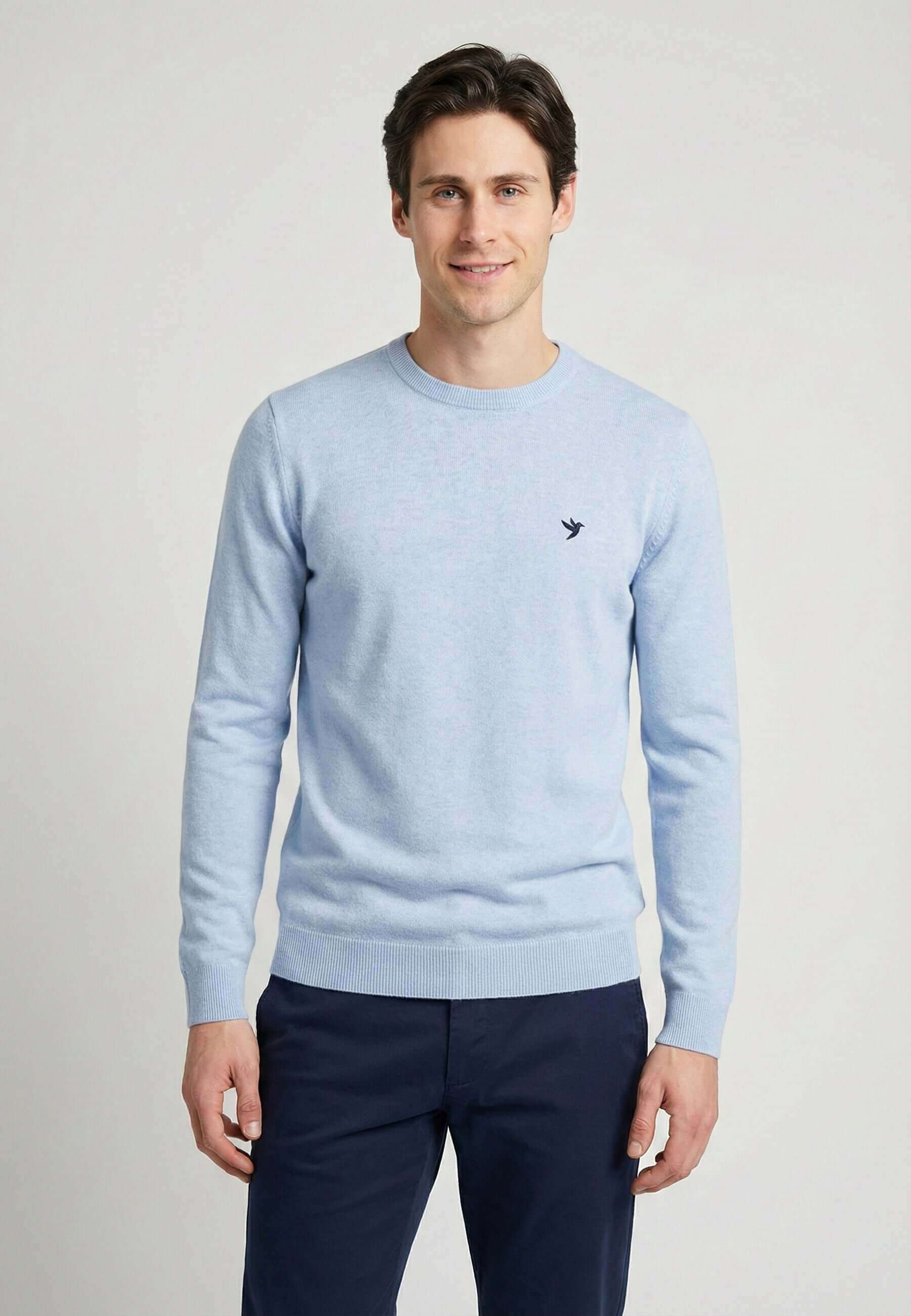 Crew Neck Long Sleeve Pullover