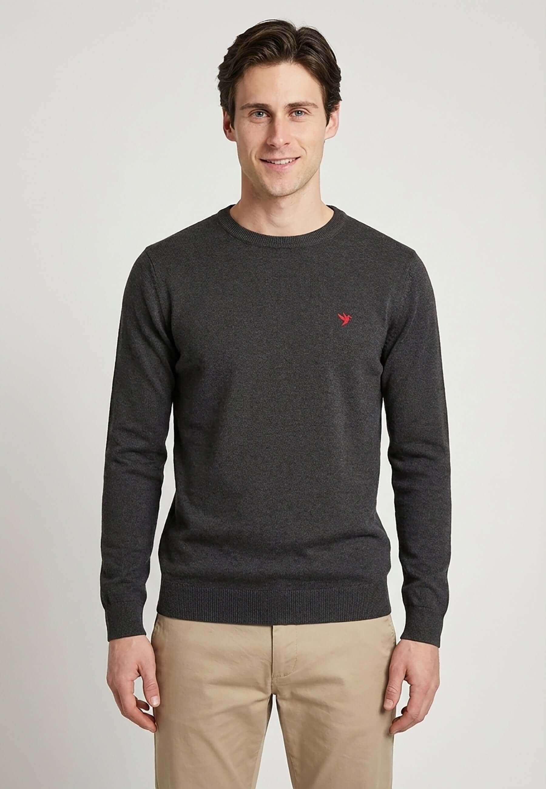 Crew Neck Long Sleeve Pullover