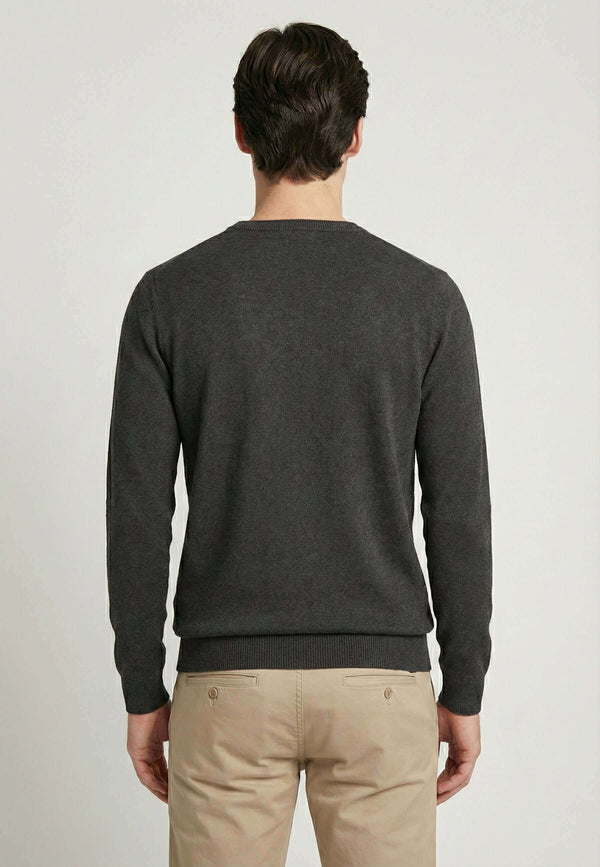 Crew Neck Long Sleeve Pullover