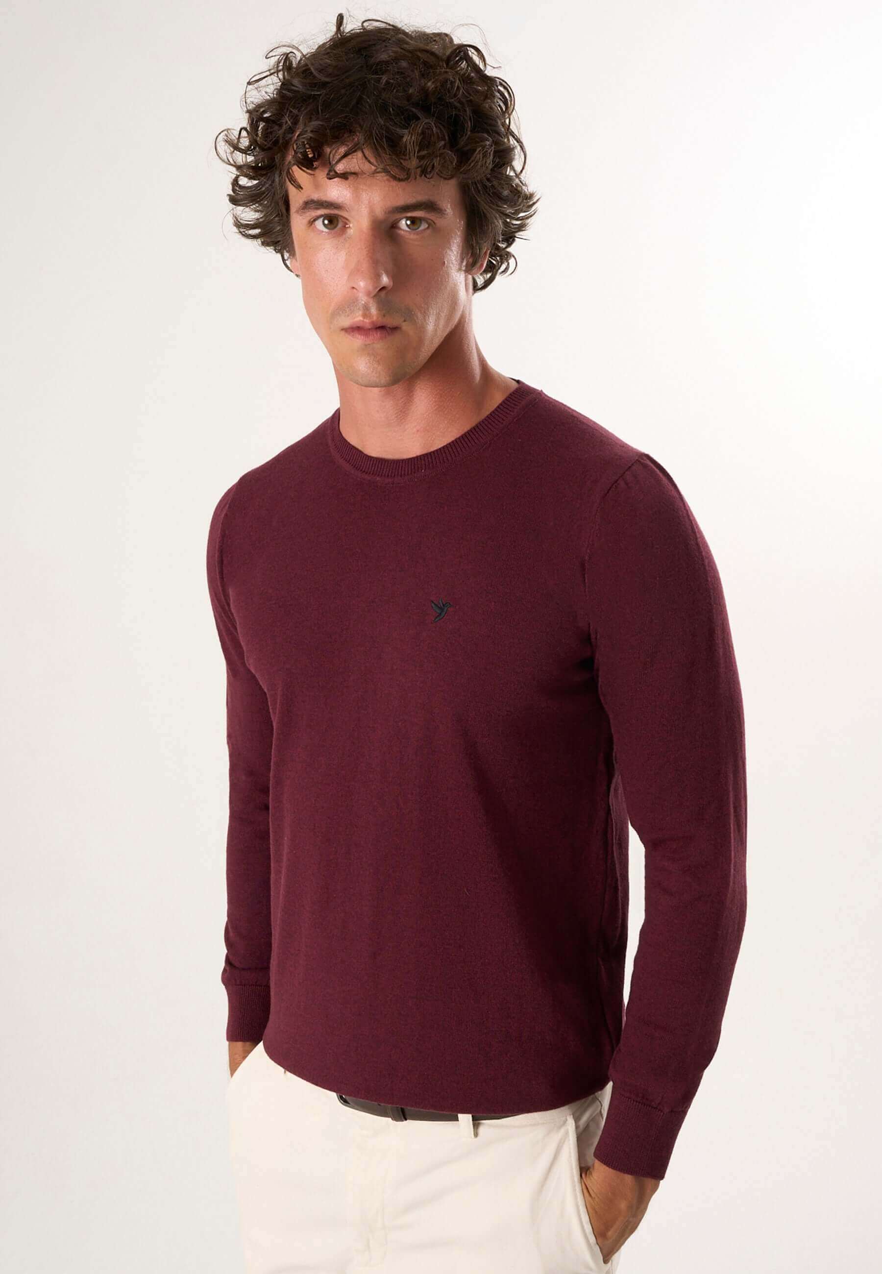Crew Neck Long Sleeve Pullover
