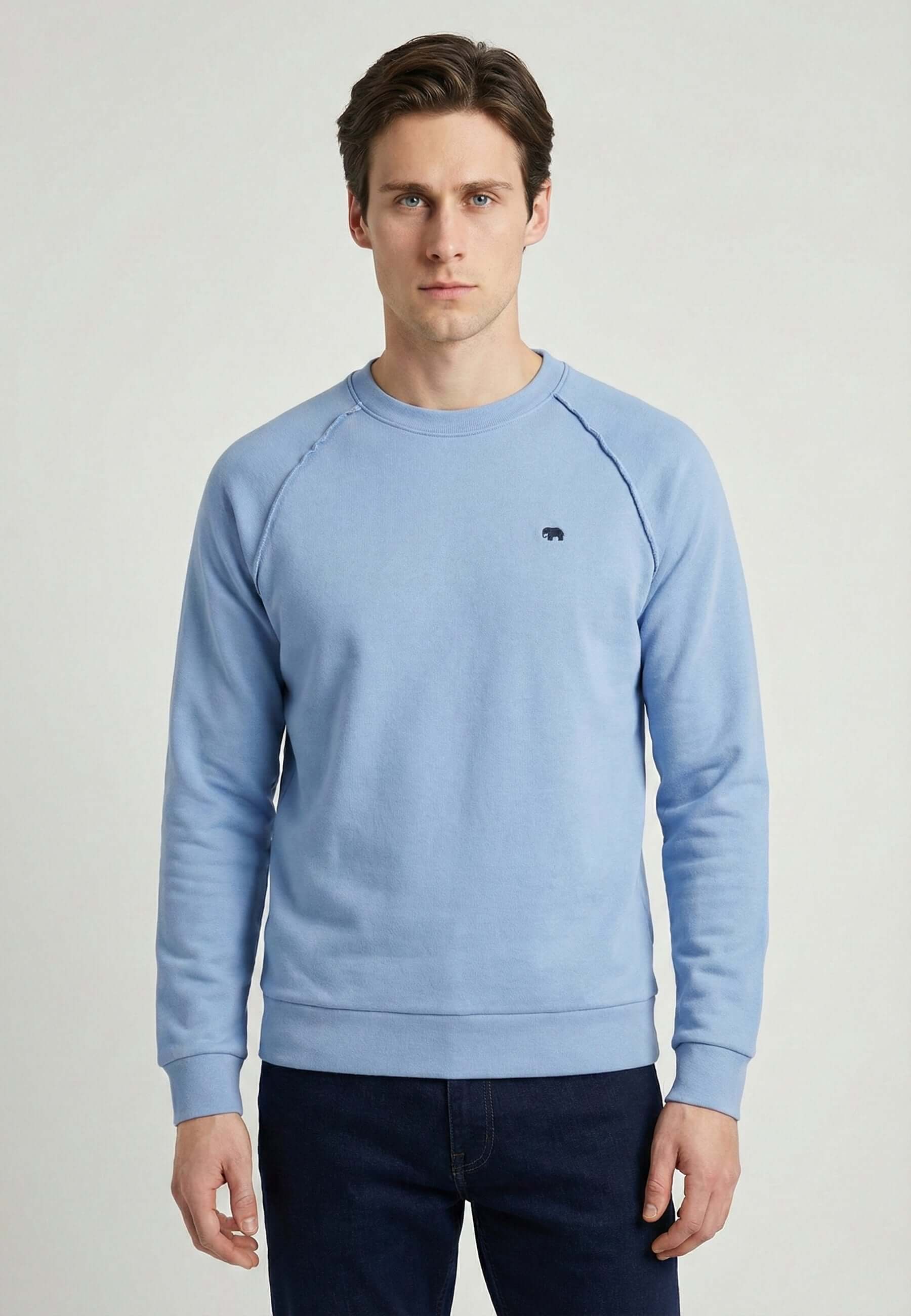 Crew Neck Long Sleeve Sweatshirt