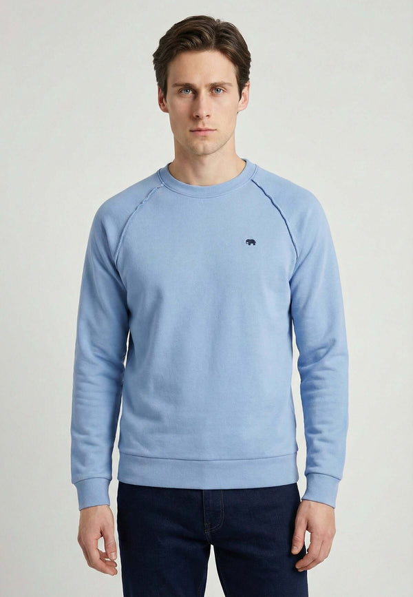 Crew Neck Long Sleeve Sweatshirt