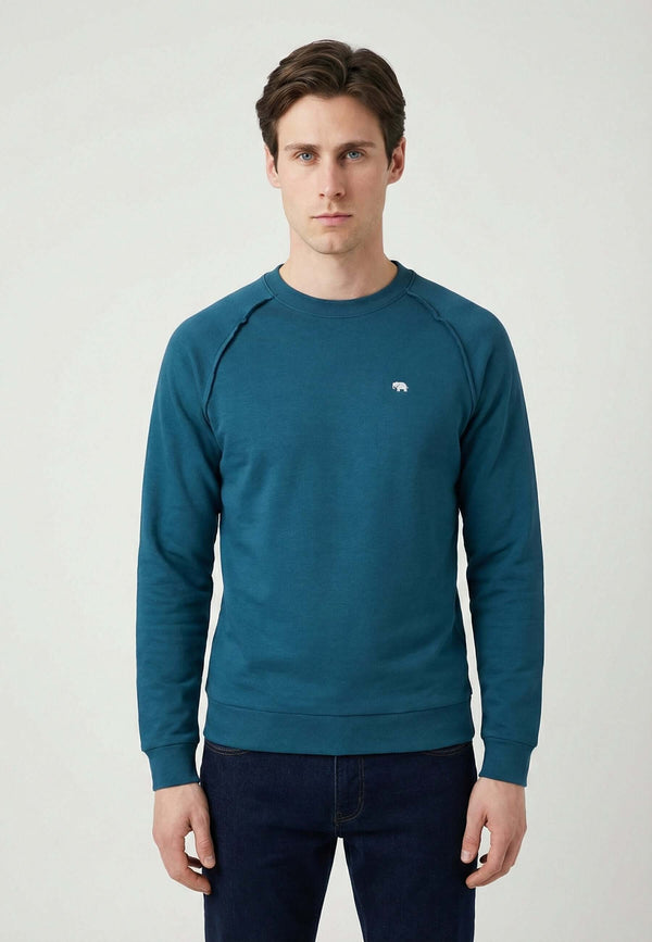 Crew Neck Long Sleeve Sweatshirt