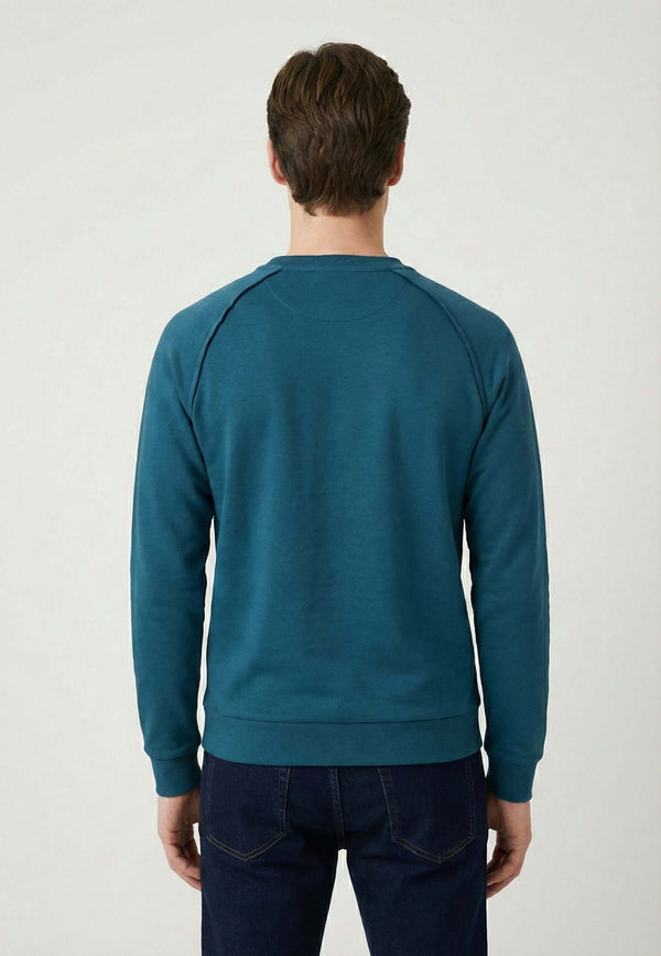Crew Neck Long Sleeve Sweatshirt
