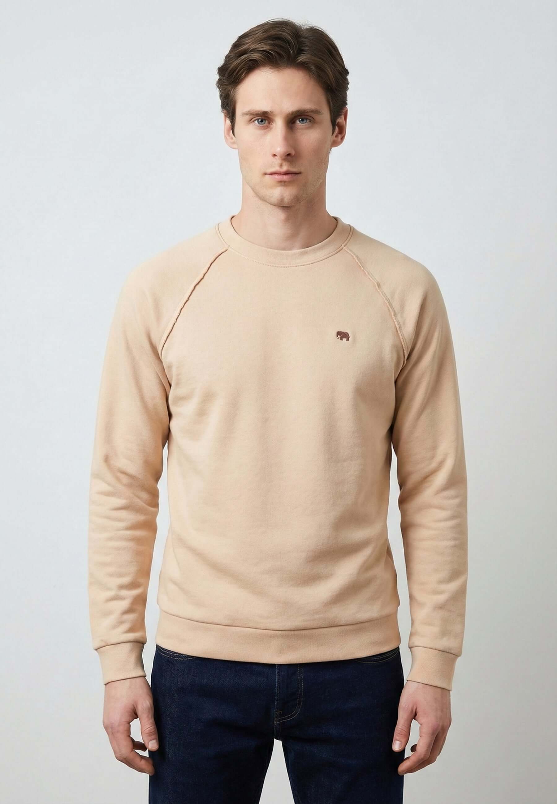 Crew Neck Long Sleeve Sweatshirt