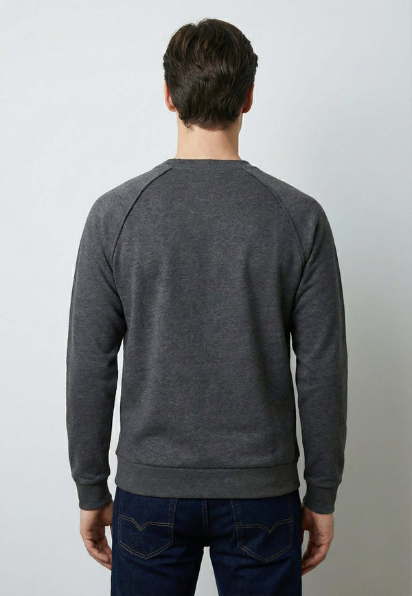 Crew Neck Long Sleeve Sweatshirt