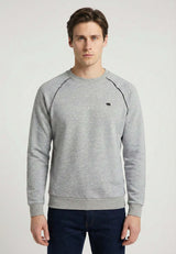 Langarm-Sweatshirt mit Rundhals