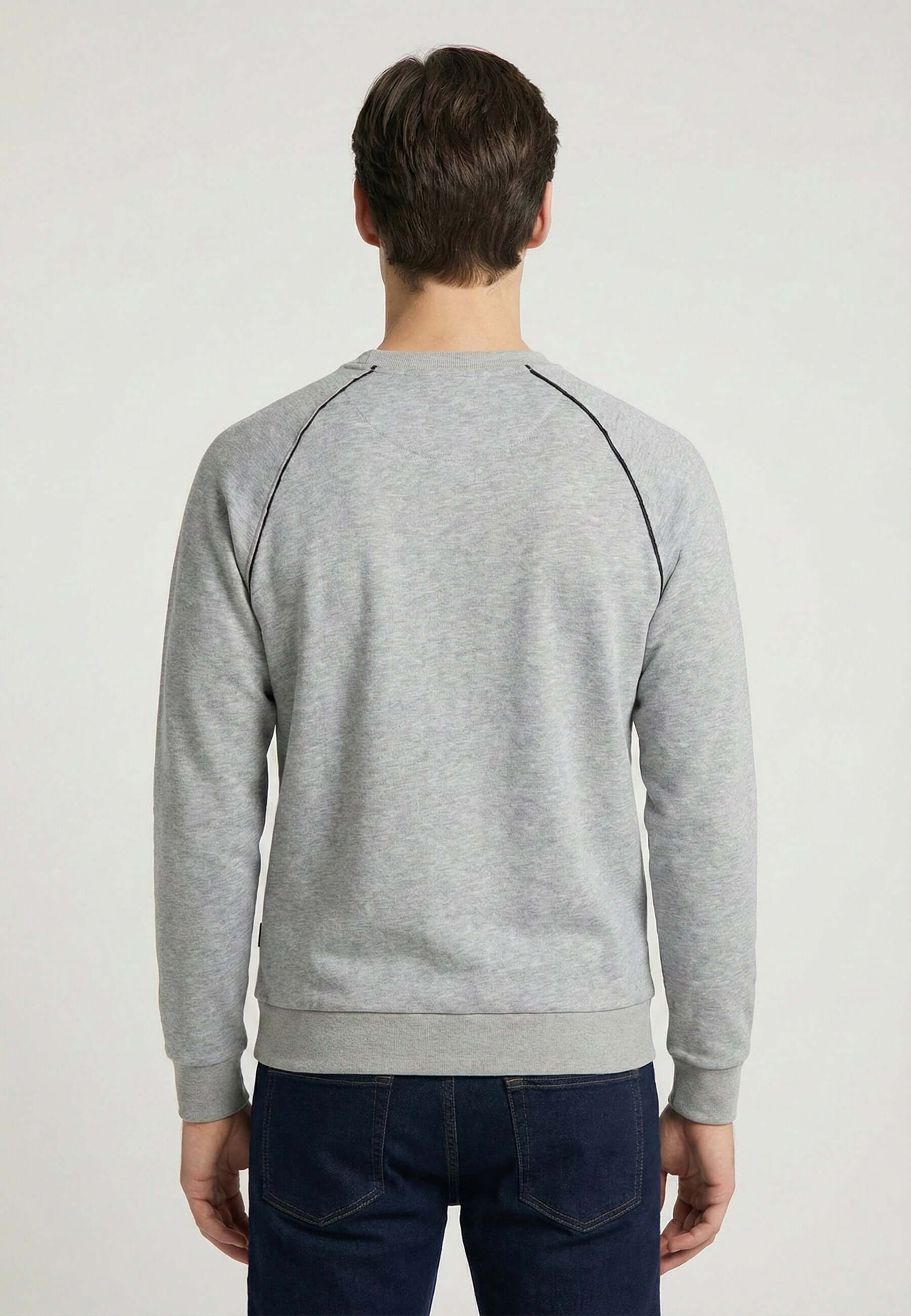 Crew Neck Long Sleeve Sweatshirt