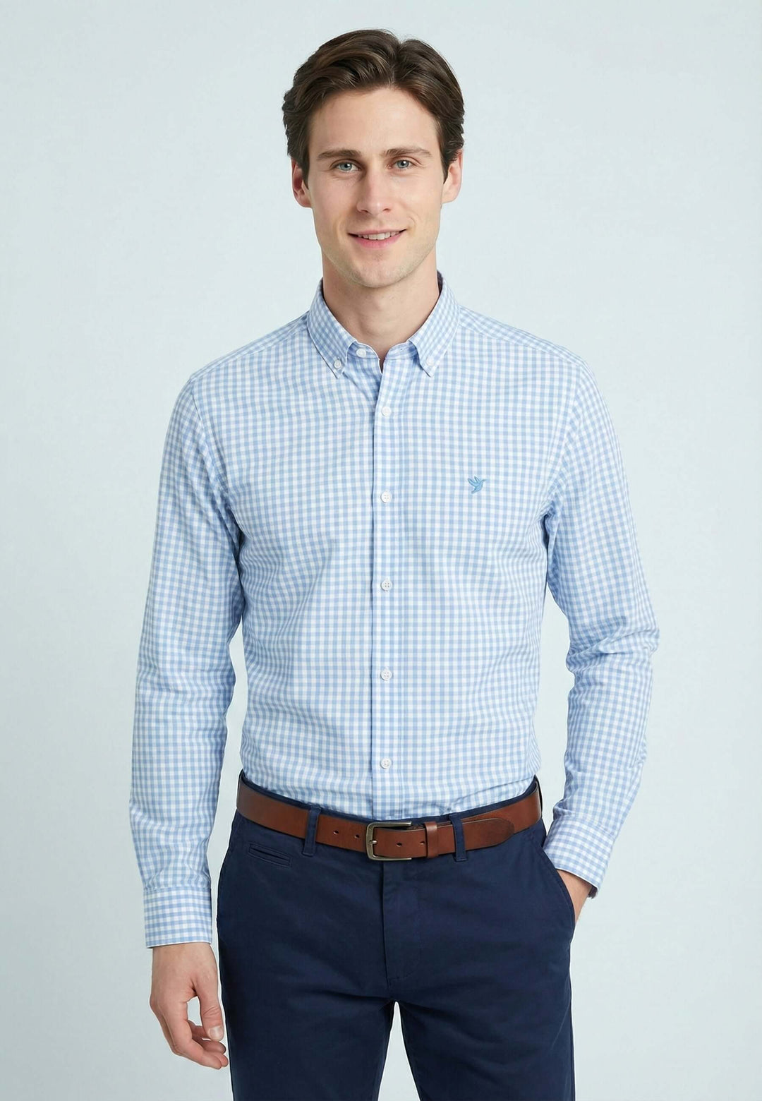 Men Plaid Long Sleeve Shirt