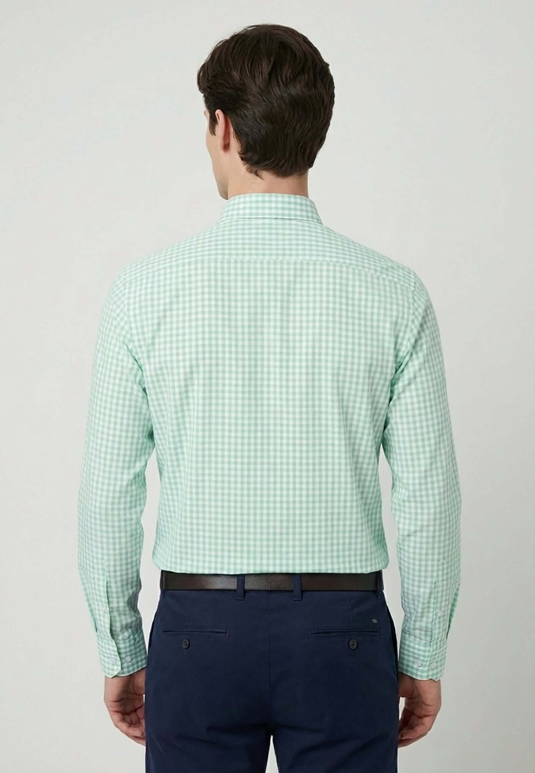 Men Plaid Long Sleeve Shirt