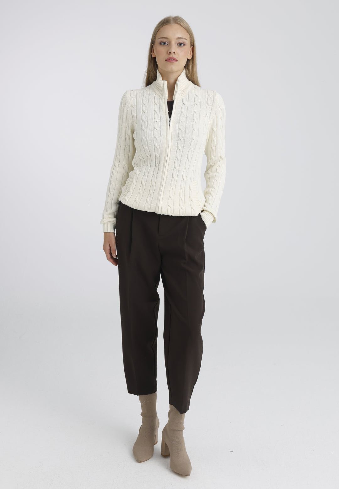 Women’s Cable Knit Cardigan