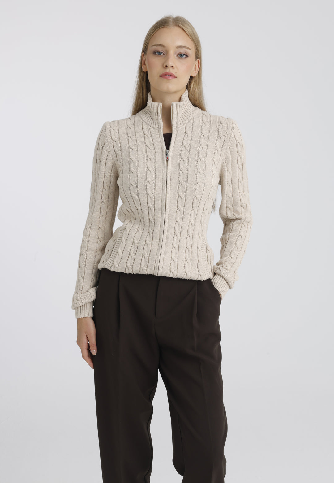 Women’s Cable Knit Cardigan