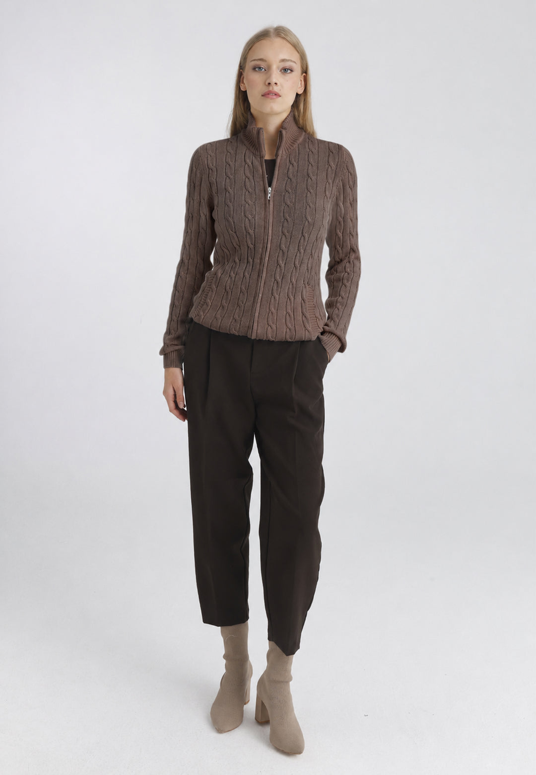 Women’s Cable Knit Cardigan