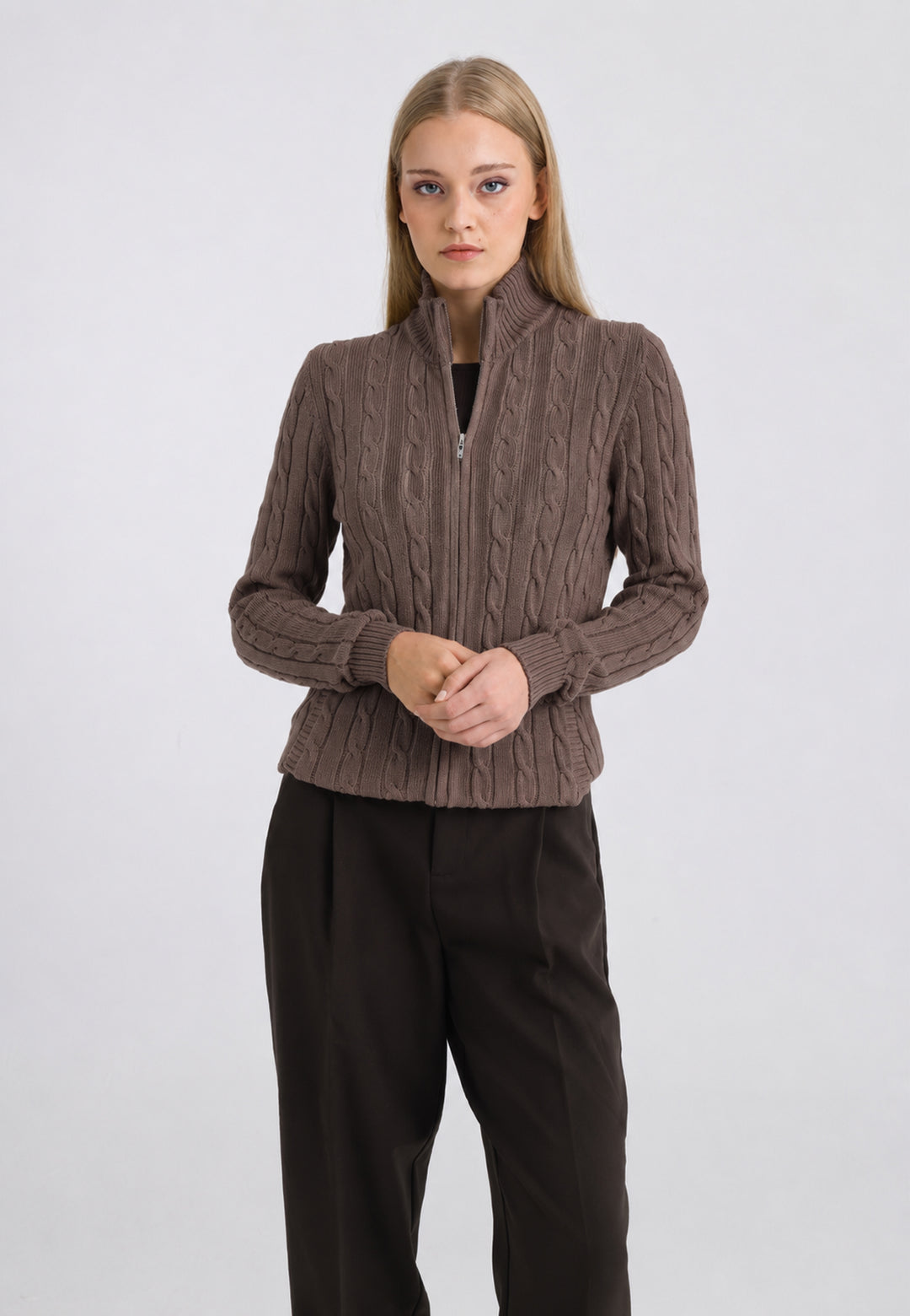 Women’s Cable Knit Cardigan