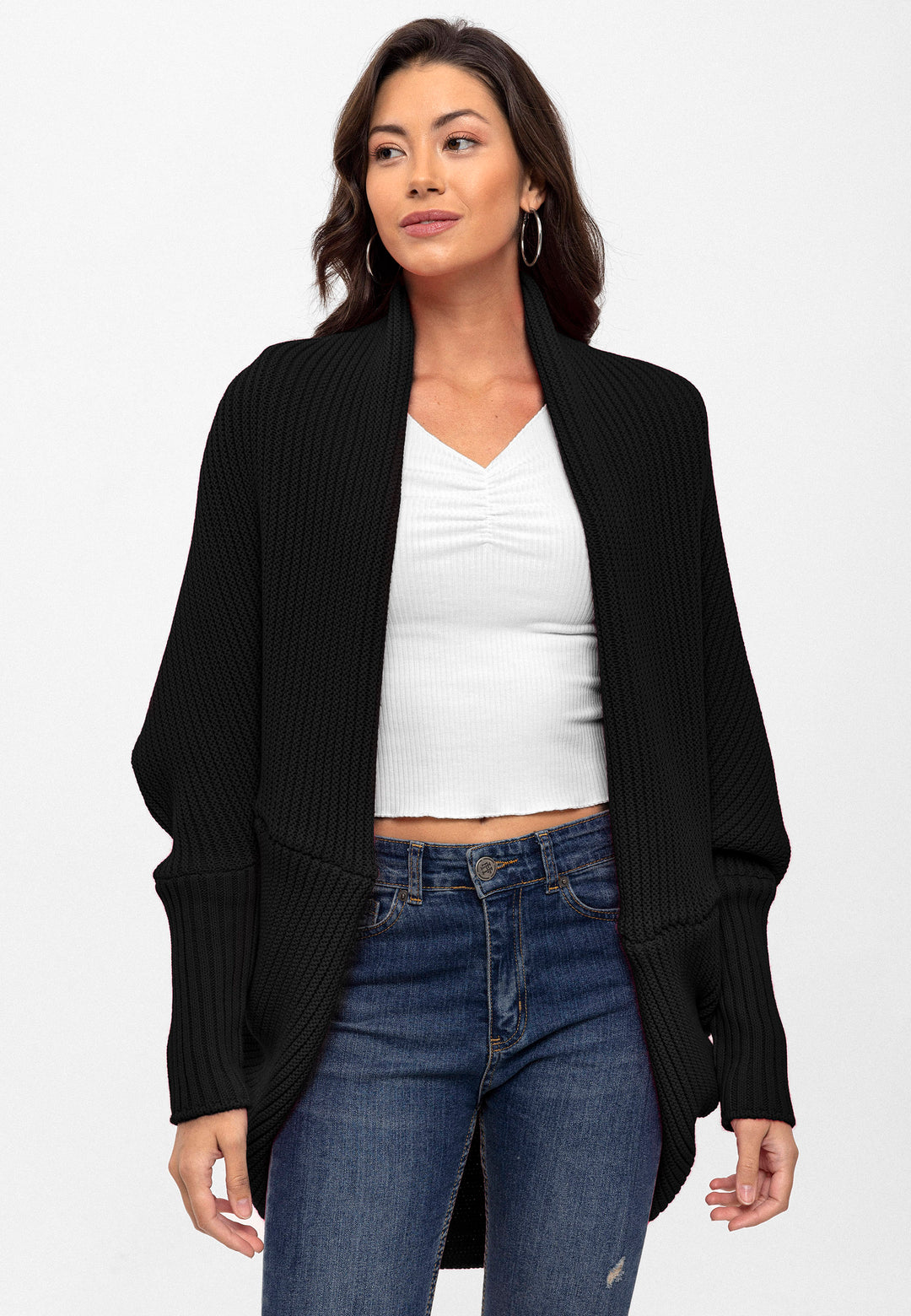 Women’s Batwing-Sleeve Cardigan