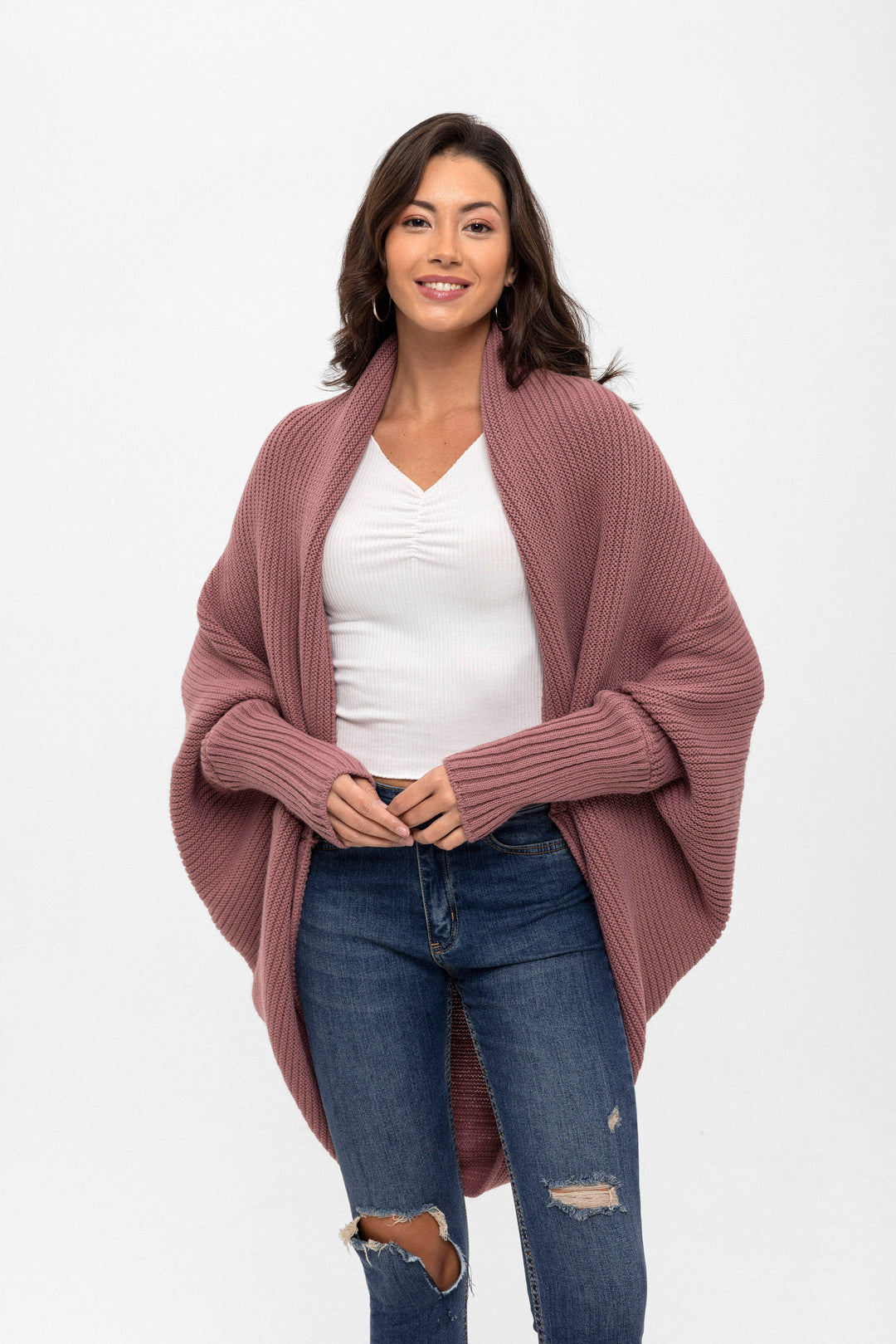Women’s Batwing-Sleeve Cardigan