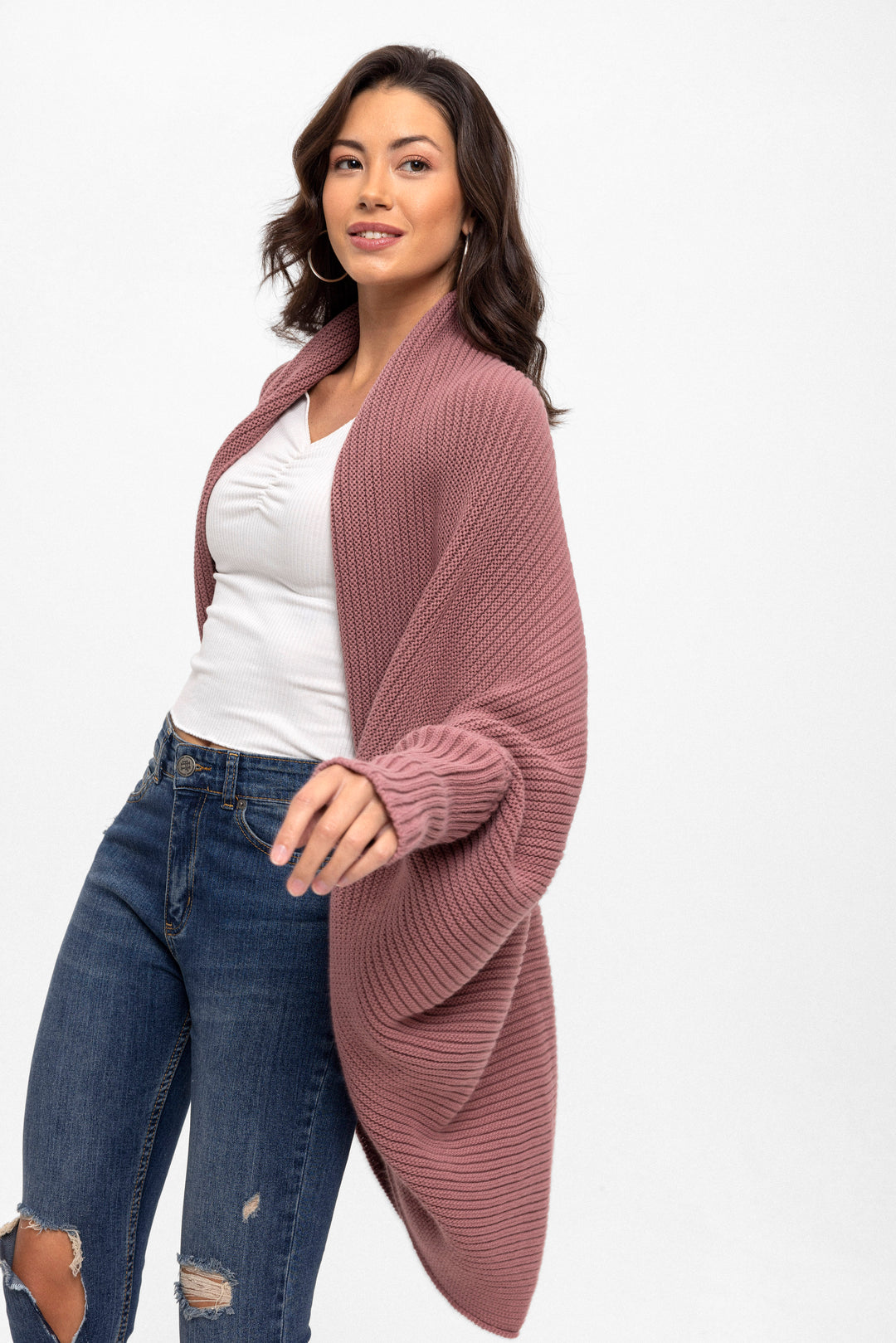 Women’s Batwing-Sleeve Cardigan