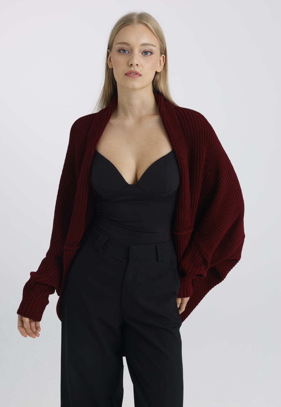 Women’s Batwing-Sleeve Cardigan