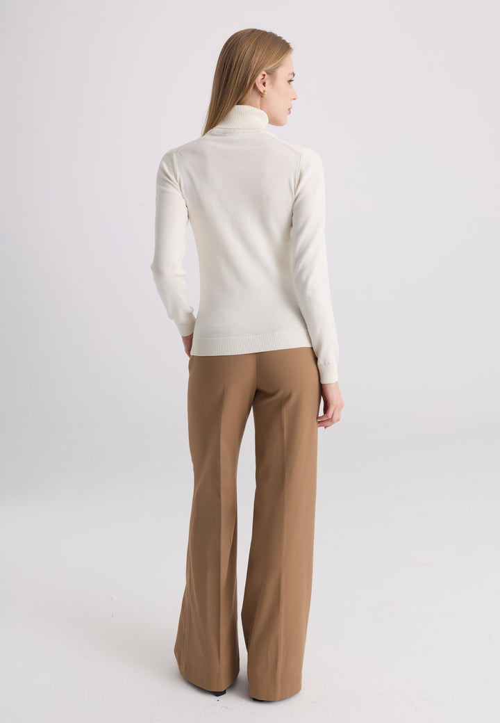 Women’s Cotton Turtleneck Pullover