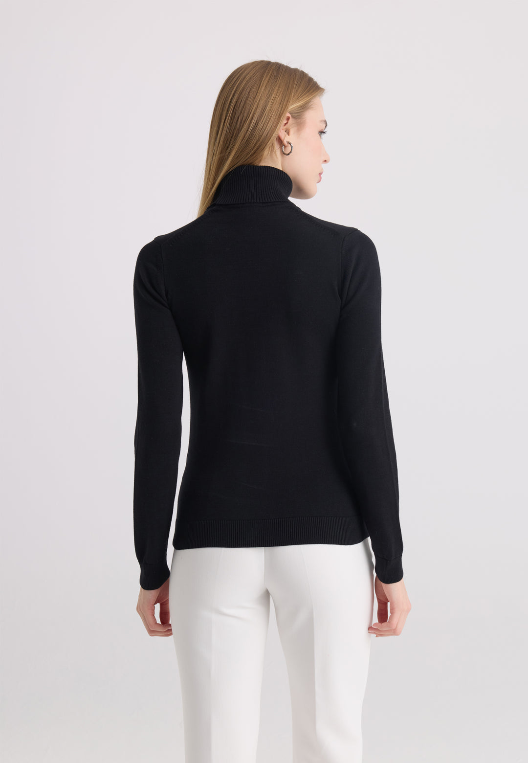 Women’s Cotton Turtleneck Pullover