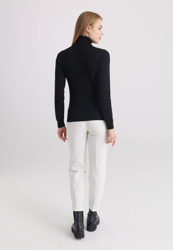 Women’s Cotton Turtleneck Pullover