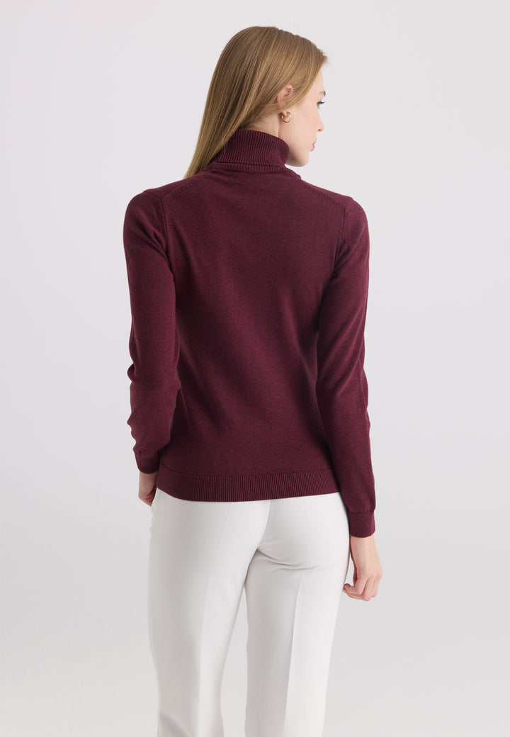 Women’s Cotton Turtleneck Pullover