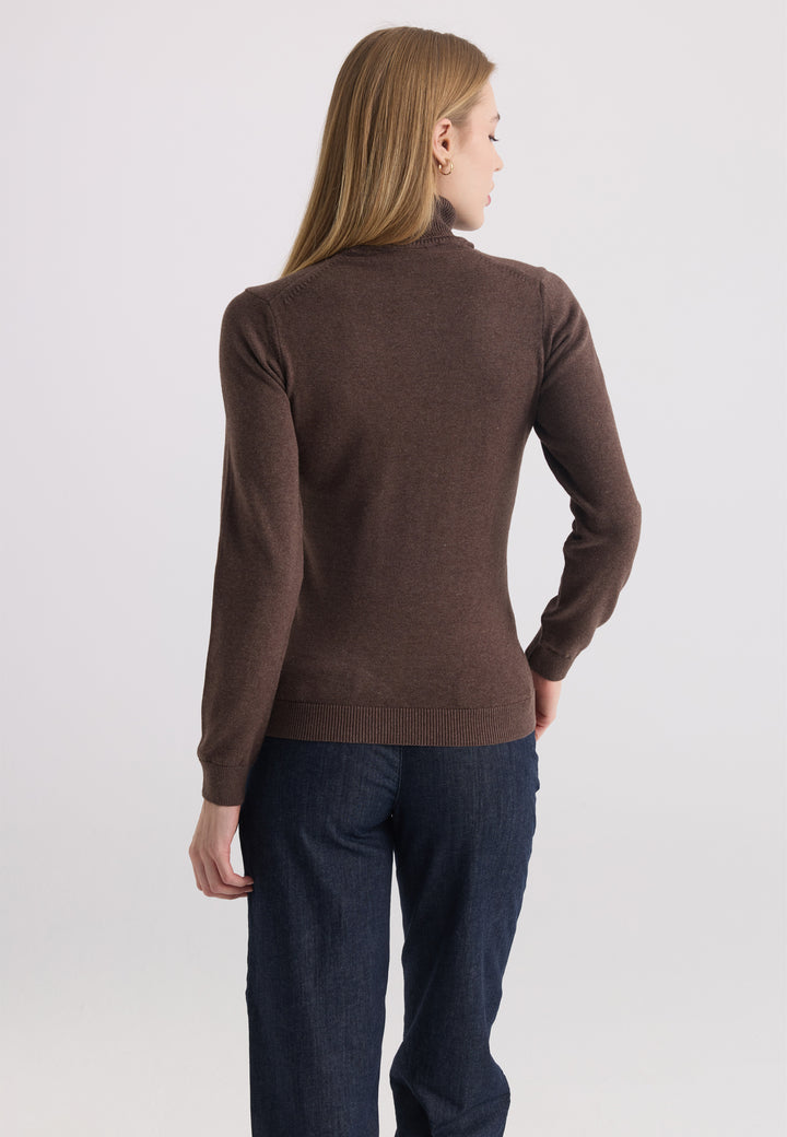 Women’s Cotton Turtleneck Pullover