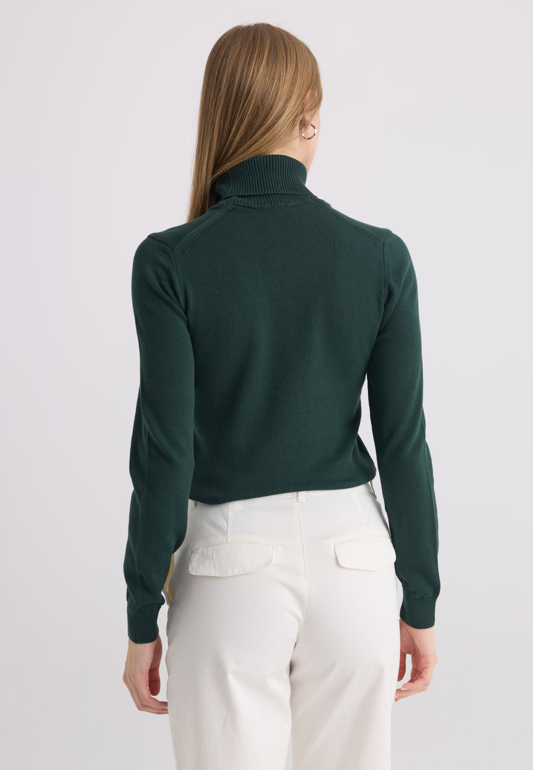Women’s Cotton Turtleneck Pullover