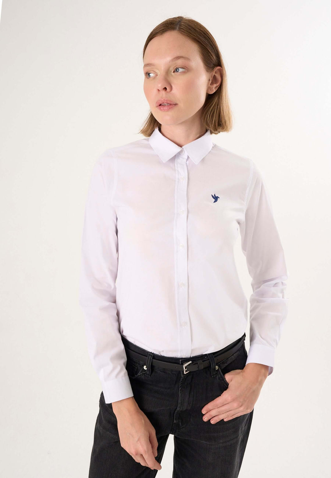 Men Basic Long Sleeve Shirt