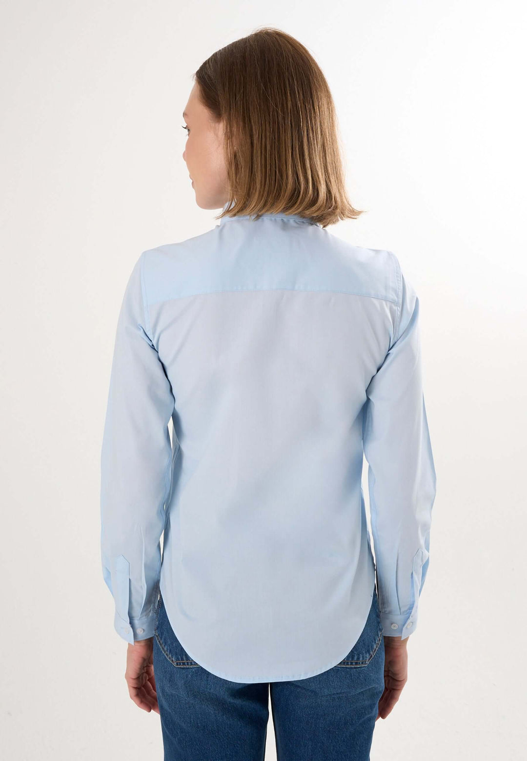 Men Basic Long Sleeve Shirt