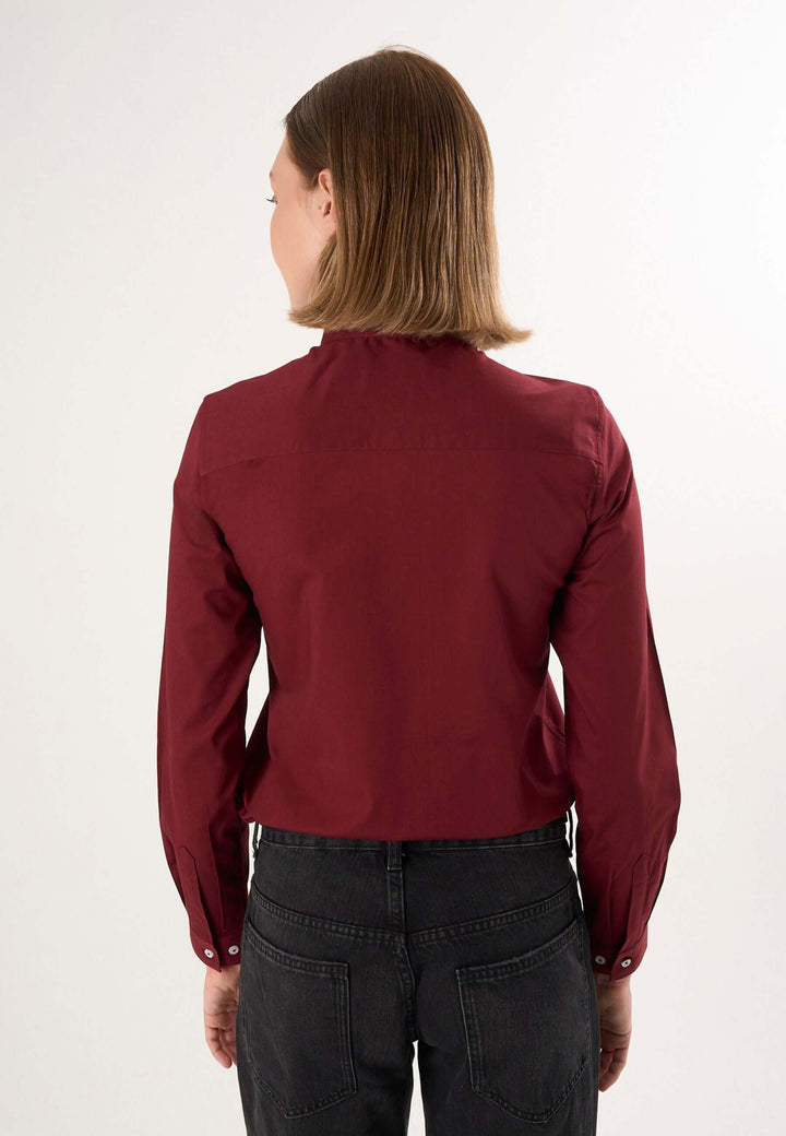 Men Basic Long Sleeve Shirt