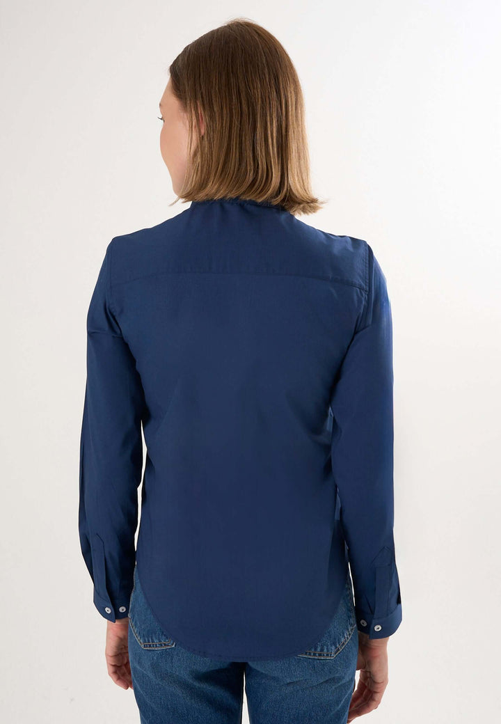 Men Basic Long Sleeve Shirt