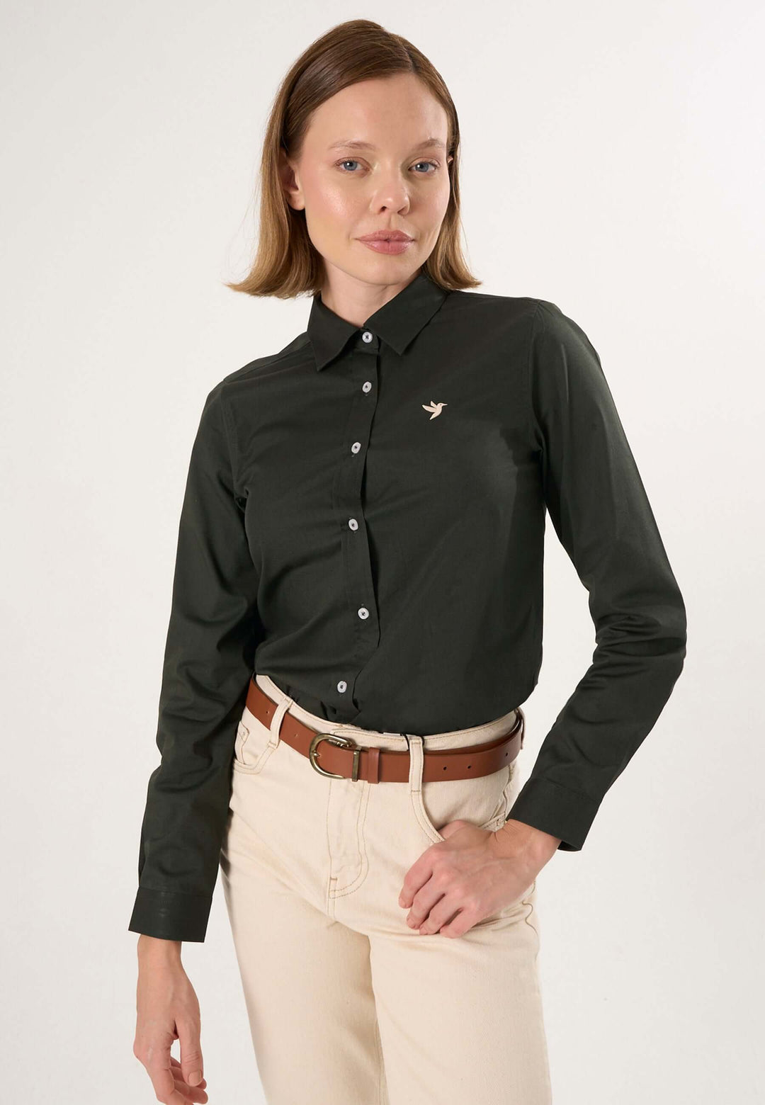 Men Basic Long Sleeve Shirt