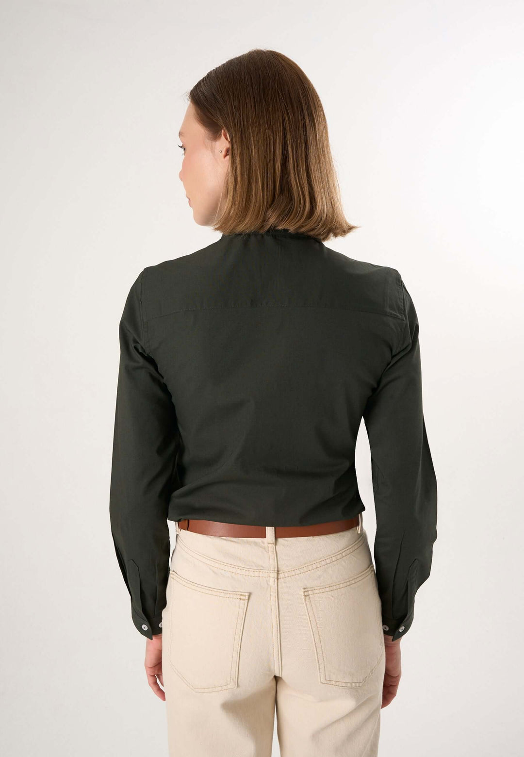 Men Basic Long Sleeve Shirt