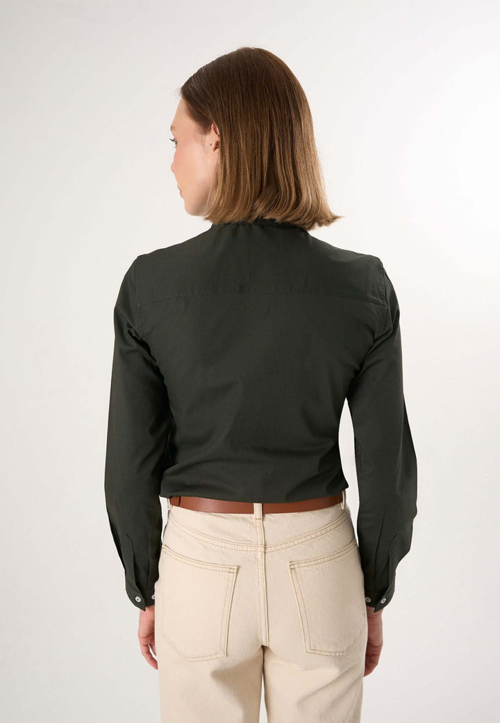 Men Basic Long Sleeve Shirt