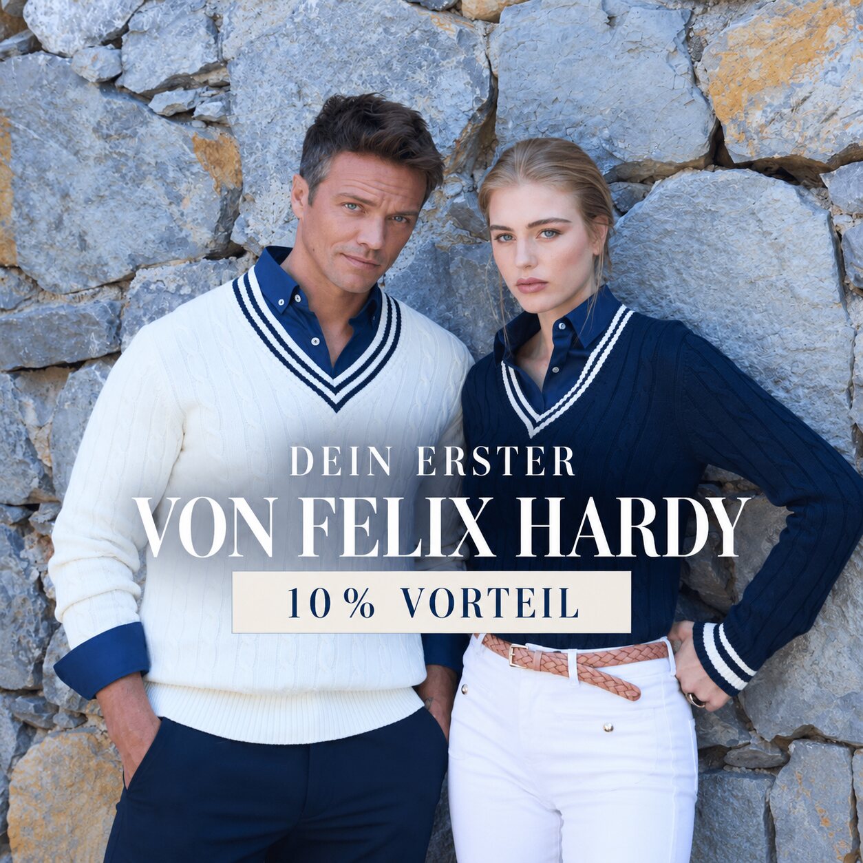 Dein erster Einkauf bei FELIX HARDY.